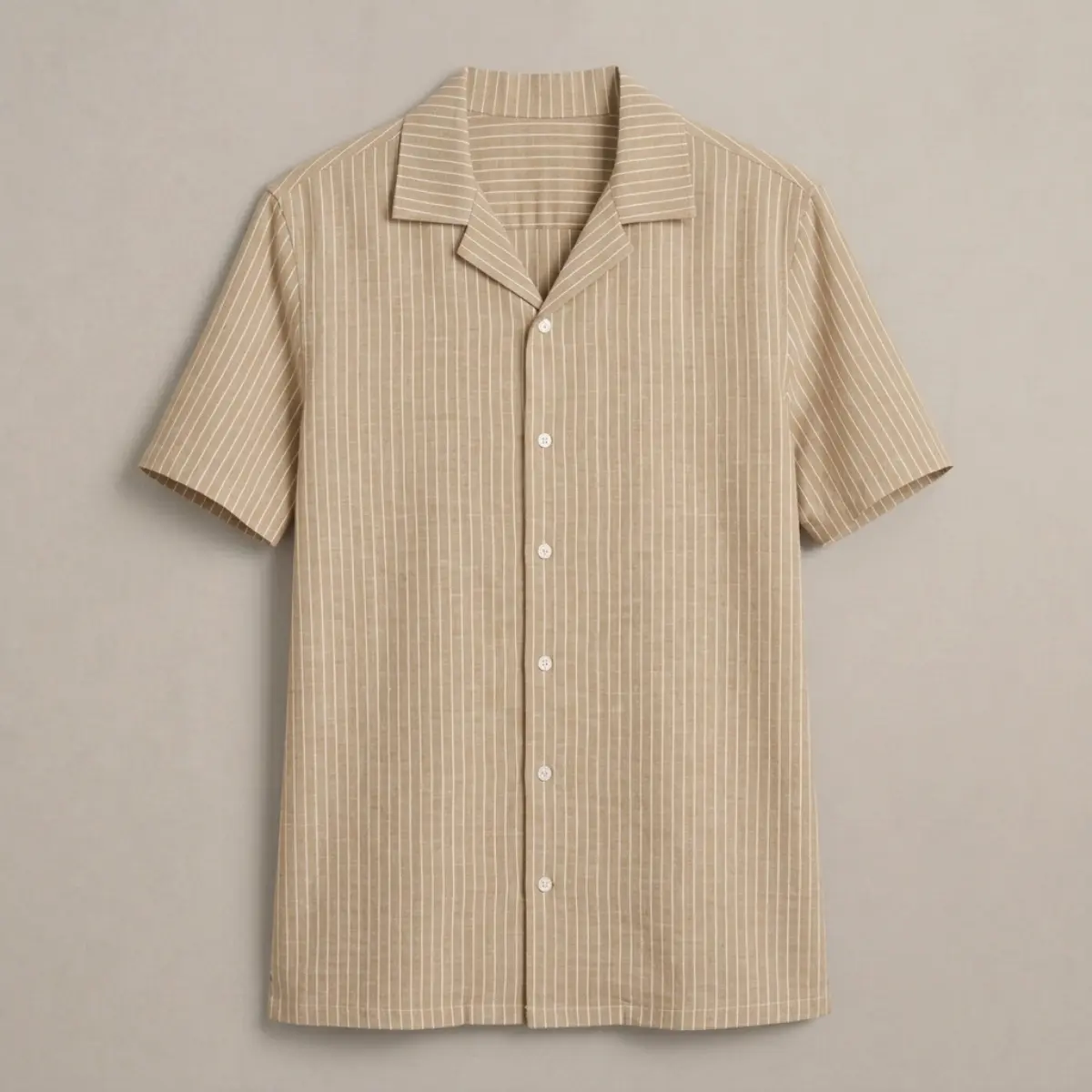 Camisa Amalfitana Leros Deserto